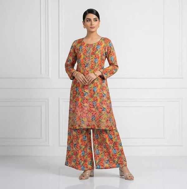 Lawn Printed Kurta Set for Women